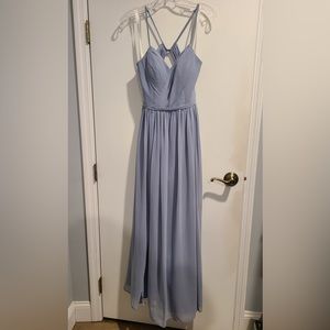Azazie Dusty Blue bridesmaid dress